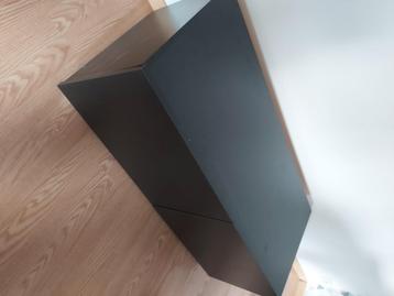 Tv meubel zwart 2-deurs 100cm