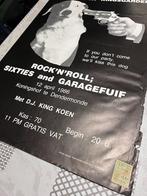 Vintage Poster Stomping at Kingsgarden Rock 'n'roll; sixties, Verzamelen, Deurposter of groter, Ophalen of Verzenden, Muziek, Rechthoekig Staand