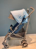 Plooibuggy Chicco blauw, Kinderen en Baby's, Ophalen, Gebruikt, Overige merken, Verstelbare rugleuning