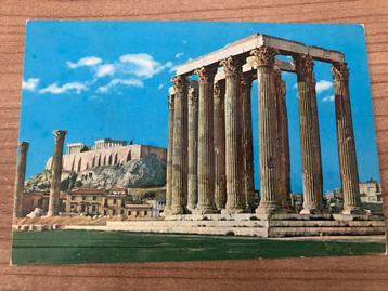 carte postale Athènes - Temple de Zeus Olympien, Enlèvement ou Envoi