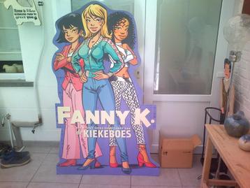 Kartonnen winkelreclame Fanny K.