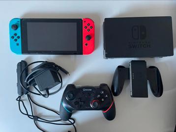 Nintendo Switch v2 avec jeu de course Sonic et manette, Switch 2019 Upgrade, Enlèvement ou Envoi, Avec 1 manette, Avec jeux