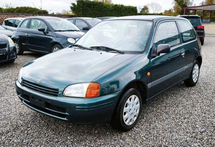 🆕TOYOTA STARLET_1.3 i(75CH)_1999💢AUTOM_42.000KM_PRET IMM💢, Autos, Toyota, Entreprise, Achat, Starlet, Airbags, Vitres électriques
