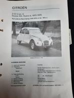 origineel autotechnisch handboek citroën 2pk, Livres, Autos | Brochures & Magazines, Comme neuf, Citroën, Enlèvement ou Envoi
