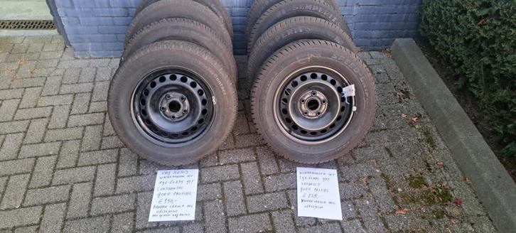 winterbanden vw golf caddy touran seat leon toledo enz enz, Auto diversen, Auto-accessoires, Zo goed als nieuw, Ophalen