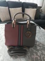 Handtas, Handtassen en Accessoires, Tassen | Damestassen, Ophalen of Verzenden, Zo goed als nieuw, Grijs, Handtas