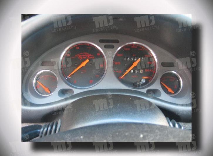 Opel Tigra - Aluminium Tellerringen, Auto diversen, Tuning en Styling, Ophalen of Verzenden