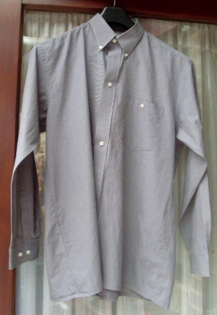 Hemd van Dsigner's Prestige maat 42, Kleding | Heren, Overhemden, Zo goed als nieuw, Halswijdte 41/42 (L), Grijs, Ophalen of Verzenden