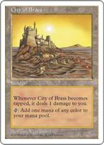 City of Brass - LAND - 5TH - MTG - BIJNA NM, Ophalen of Verzenden