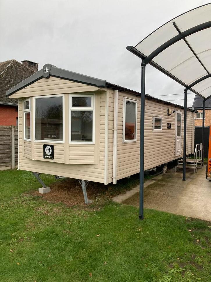 Swift Loire Stacaravan 9,10 x 3,05 m, 2016, Caravans en Kamperen, Stacaravans, tot en met 3, Ophalen