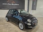 Fiat 500c cabrio Lounge benzine 12 maanden garantie, Auto's, Voorwielaandrijving, 4 zetels, Cabriolet, Leder en Stof
