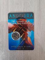 2 Euro Andorra 25 Jaar Grondwet Constitutie Coincard, Enlèvement ou Envoi, Autres pays, 2 euros, Monnaie en vrac