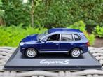 1/43 Minichamps Porsche Cayenne S    Blue Metallic - 2007, MiniChamps, Voiture, Enlèvement ou Envoi, Neuf