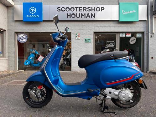Vespa Sprint S 50 cc 45Km/h 95Km MATT BLAUW (nr.8), Fietsen en Brommers, Scooters | Vespa, Gebruikt, Vespa S, Benzine