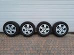 Velgen + Continental zomerbanden 195/65R15 91H, Auto-onderdelen, Banden en Velgen, Ophalen, Gebruikt, 15 inch, Velg(en)