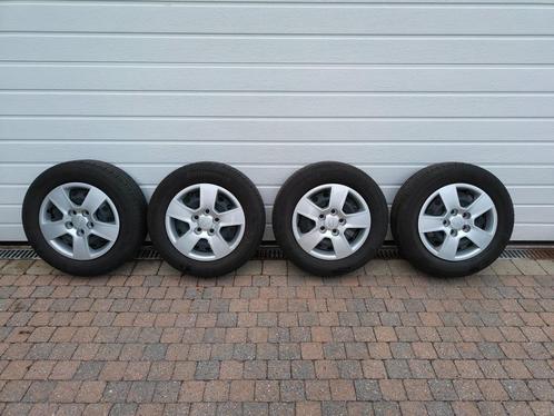 Velgen + Continental zomerbanden 195/65R15 91H, Auto-onderdelen, Banden en Velgen, Velg(en), Zomerbanden, 15 inch, 195 mm, Personenwagen