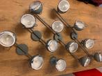 lampen (armaturen) set van 5 stuks, Huis en Inrichting, Ophalen, Gebruikt, Glas, Industrieel