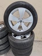 Skoda Superb Winterset 17 Inch Origineel, Auto-onderdelen, Banden en Velgen, Ophalen, Banden en Velgen, 17 inch, Winterbanden