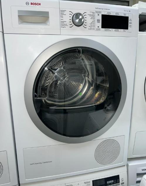 ✅ Bosch Serie 8 warmtepompdroger 8kg A+++ MET GARANTIE, Elektronische apparatuur, Droogkasten, Zo goed als nieuw, Condens, Voorlader