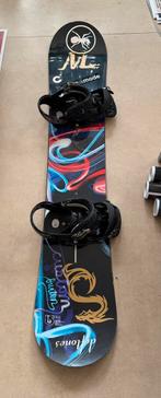 Snowboard + Fixations Burton Custom, Sport en Fitness, Snowboarden, Ophalen, Gebruikt, Bindingen