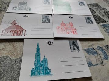  25 Cartes postales vierges de Belgique venue du pape  disponible aux enchères