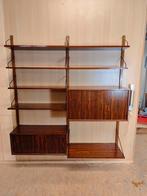 Vintage Poule Cadovius wandsysteem  in palissander hout, Ophalen