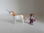 PLaymobil prinses en eenhoorn - compleet, Ophalen of Verzenden, Zo goed als nieuw, Complete set