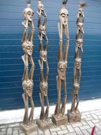 Massief hardhouten beelden, Antiek en Kunst, Kunst | Beelden en Houtsnijwerken, Ophalen