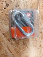 Stalen karabijnhaak met schroefsluiting – 8 mm – nieuw, Enlèvement