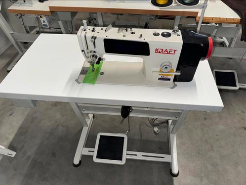 Industriële naaimachine kraft automaat voor alle stoffen, Hobby en Vrije tijd, Naaimachines en Toebehoren, Gebruikt, Naaimachine