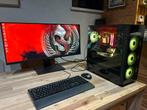Gaming desktop PC - Ryzen 7 - 34 inch monitor - compleet, Computers en Software, Ophalen, 32 GB, Custom Build, Zo goed als nieuw