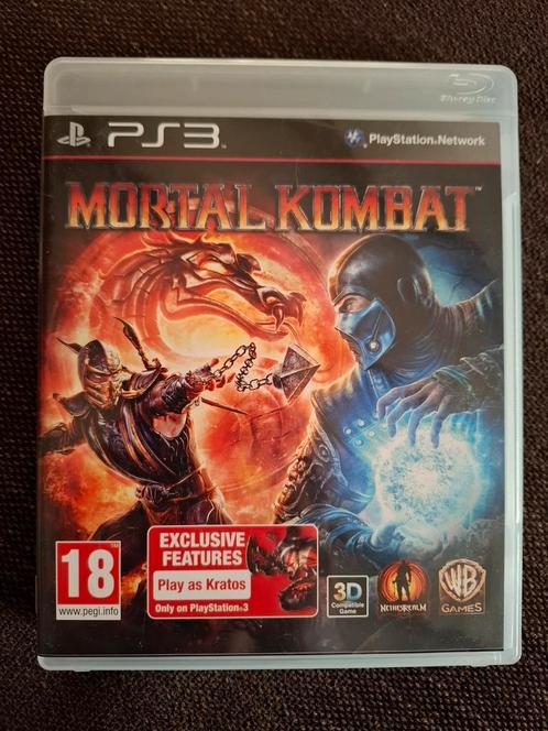 PS3 Mortal Kombat  (compleet), Games en Spelcomputers, Games | Sony PlayStation 3, Zo goed als nieuw, Ophalen of Verzenden
