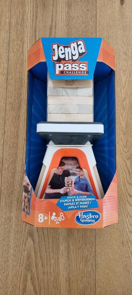 Jeu d'adresse - JENGA, Hobby en Vrije tijd, Gezelschapsspellen | Overige, Zo goed als nieuw, Een of twee spelers, Drie of vier spelers