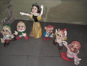 walt disney sneeuwwitje met dwergen  beschikbaar voor biedingen