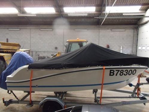 Quickslver 505 active open, Watersport en Boten, Vis- en Consoleboten, Zo goed als nieuw, 70 pk of meer, 3 tot 6 meter, Benzine
