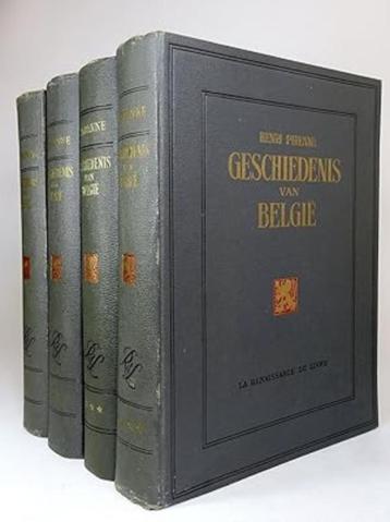 Geschiedenis van Belgie Pirenne beschikbaar voor biedingen