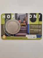 5 euro Belgische coincard 2021, Postzegels en Munten, Ophalen of Verzenden, België