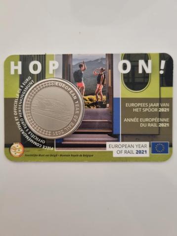 5 euro Belgische coincard 2021 beschikbaar voor biedingen