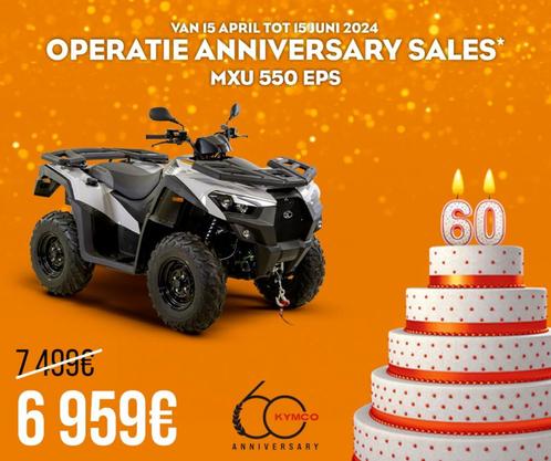 KYMCO MXU 550 I EPS ANNIVERSARY SALES, Motos, Quads & Trikes, jusqu'à 11 kW, 1 cylindre, Enlèvement