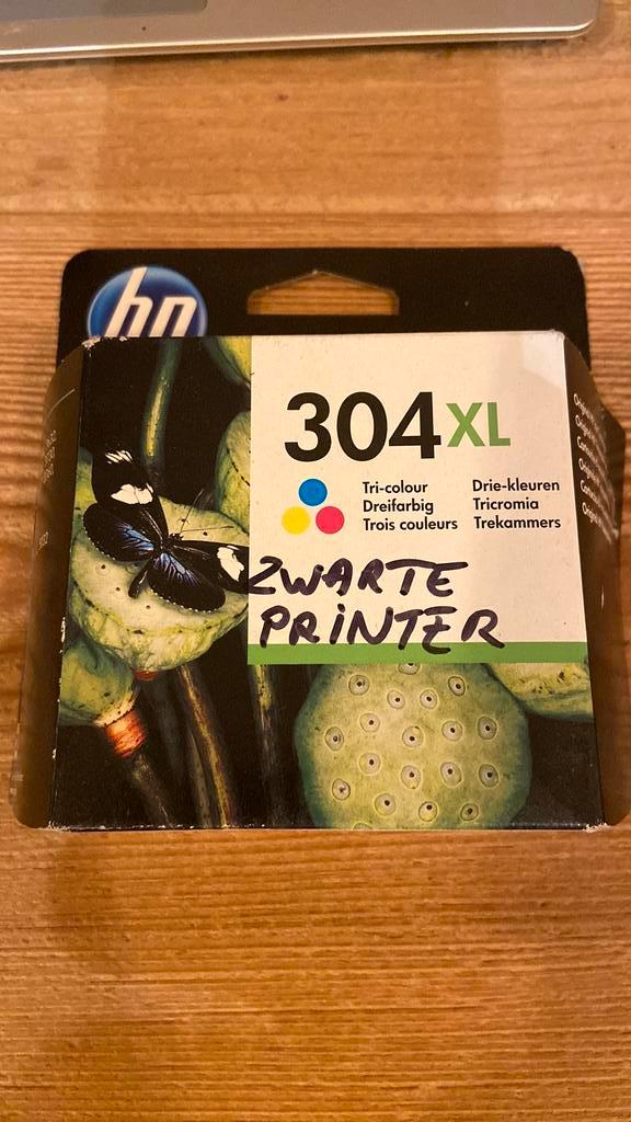 HP 304XL originele drie-kleuren inktpatroon, Computers en Software, Printerbenodigdheden, Cartridge, Ophalen of Verzenden