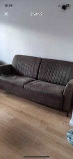 Mooie grijze zetels, Huis en Inrichting, Zetels | Zetels, Ophalen, Zo goed als nieuw, Stof