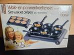 Cuisine wok -en pannekoekenset 6 personen, Elektronische apparatuur, Ophalen, Nieuw