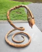Artisanat ferronnerie - Serpent (H 23cm) Port via Mondial Re, Antiquités & Art, Enlèvement ou Envoi