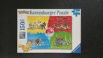 Ravensburger Pokémon puzzel - 150 stukjes, Ophalen of Verzenden, Meer dan 50 stukjes, Zo goed als nieuw, 6 jaar of ouder