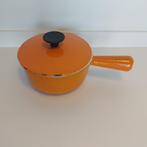 Emaille kookpot /fonduepotje Cousance 16, Ophalen of Verzenden, Gebruikt, Inductieplaat