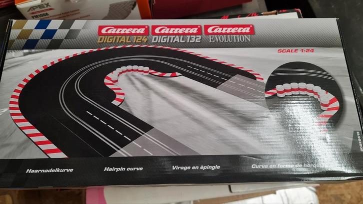 Virage en épingle pour circuit Carrera Digital 124/132, Kinderen en Baby's, Speelgoed | Racebanen, Nieuw, Racebaan, Carrera, Ophalen of Verzenden
