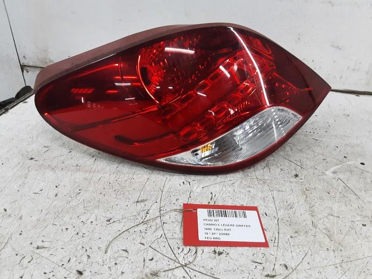 FEU ARRIÈRE GAUCHE Peugeot 207 CC (WB) (968656728000), Autos : Pièces & Accessoires, Éclairage, Peugeot, Utilisé