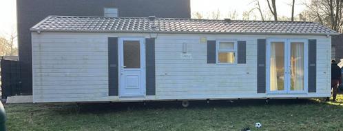 Chalet/Stacaravan op wielen te koop, Caravans en Kamperen, Stacaravans, tot en met 2, Ophalen