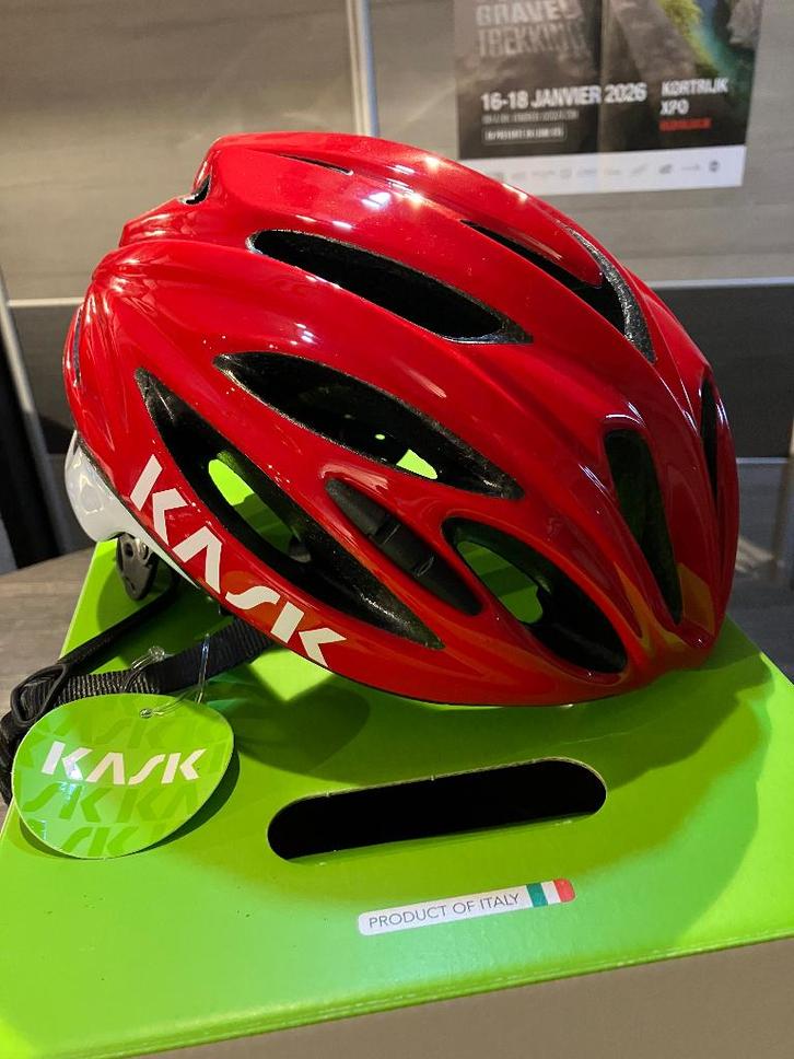 Casque Rapido L 52-58 Kask, Vélos & Vélomoteurs, Accessoires vélo | Casques de vélo, Neuf, Homme ou Femme, L, Enlèvement ou Envoi