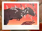 Delgado T-Rex print gesigneerd Age of Reptiles strips comics, Boeken, Ophalen